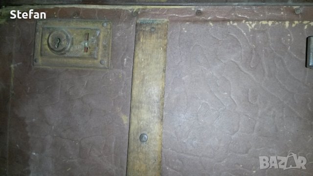 Стар куфар, снимка 5 - Антикварни и старинни предмети - 39021757