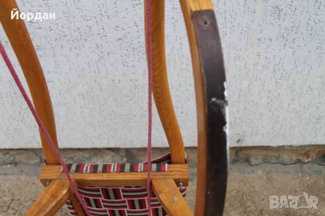 Дървена шейна от дъб, снимка 11 - Антикварни и старинни предмети - 43007682