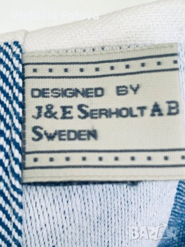 Плътна квадратна покривка DESIGNED BY J&E SERHOLT AB Швеция, снимка 4 - Покривки за маси - 43225762