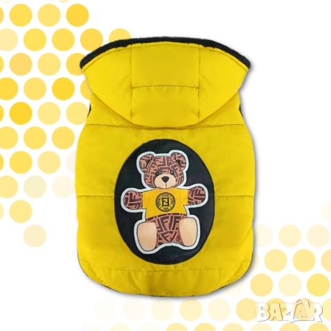 Луксозно яке за куче. Дрехи за кучета. Кучешки Якета. Елек за куче. Кучешки дрехи. Фенди, снимка 2 - За кучета - 52342563