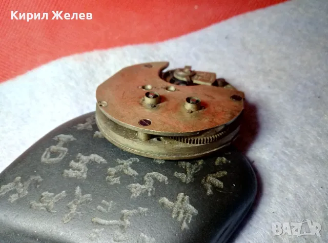 МЕХАНИЗЪМ от СТАР РЯДЪК ВИКТОРИАНСКИ КОЛЕКЦИОНЕРСКИ ДЖОБЕН ЧАСОВНИК ФУНКЦИОНИРАЩ БАЛАНС 45680, снимка 4 - Антикварни и старинни предмети - 48618718