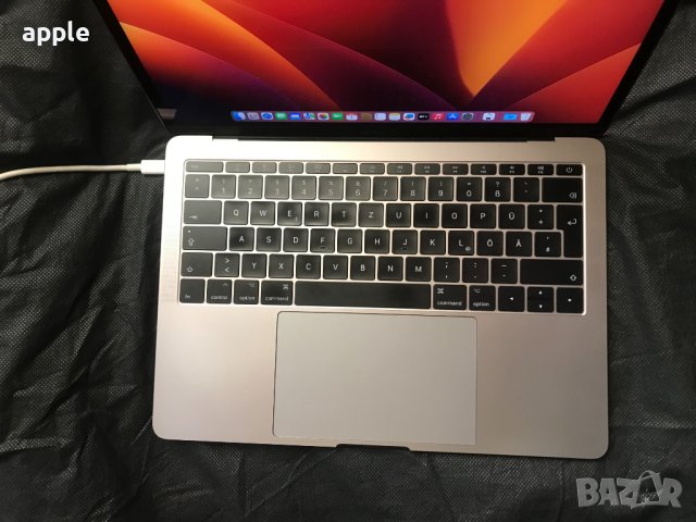 13" MacBook Pro A1708 (2017) Space Gray-8GB RAM/256GB SSD, снимка 2 - Лаптопи за работа - 42983369