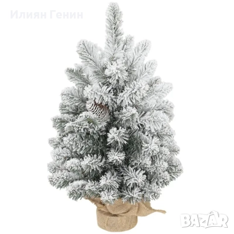 HOMCOM Мини изкуствена коледна елха 60 см, снимка 10 - Декорация за дома - 52385158
