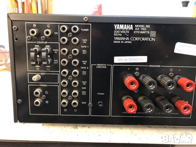 Yamaha AX-750, снимка 13 - Ресийвъри, усилватели, смесителни пултове - 43188377