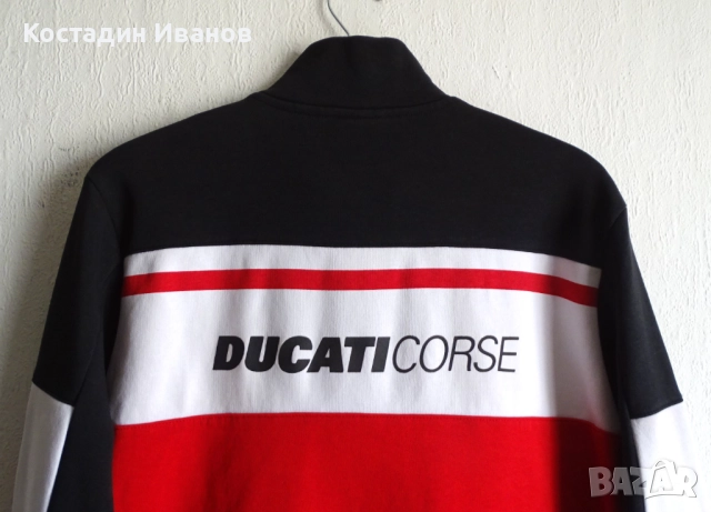 Docati Corse мъжки мото суичър Дукати, снимка 4 - Суичъри - 52682277