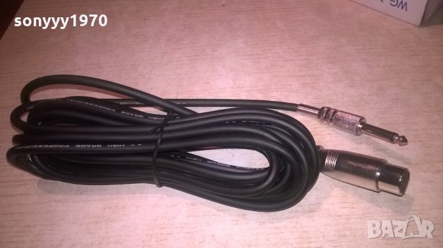  low-noise cable-кабел за микрофон, снимка 5 - Микрофони - 27005693