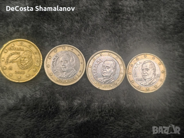 Испански монети за колекционери 