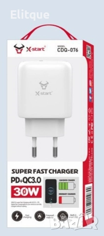 Супер бързо двойно зарядно устройство, снимка 2 - Друга електроника - 52839215