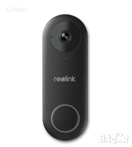 Reolink Video Doorbell Wifi Видео звънец за врата , черен, бял, снимка 4 - HD камери - 49957486