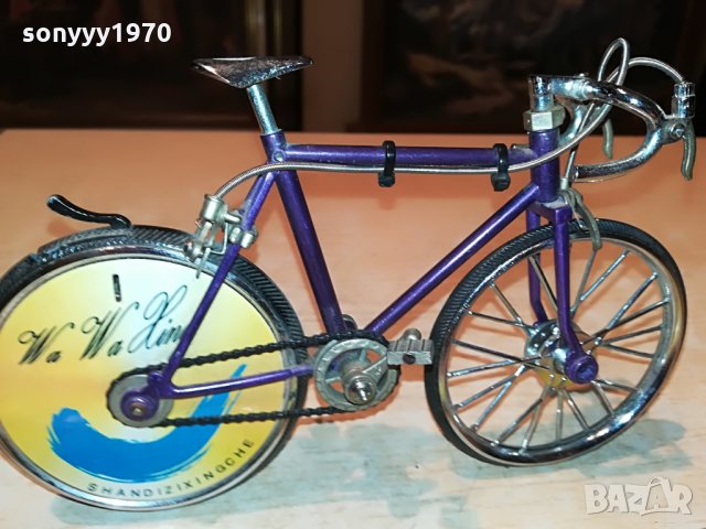 велосипед-метален/запалка 0507210912, снимка 6 - Антикварни и старинни предмети - 33423889