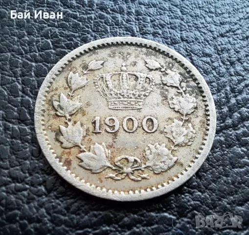 Стара монета 10 бани 1900 г. /1/  Румъния- рядка,125 годишна красавица !, снимка 4 - Нумизматика и бонистика - 49514172