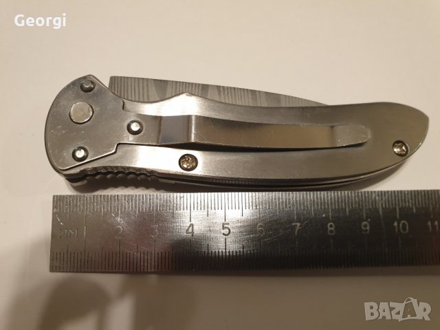 Нож сгъваем автоматичен, снимка 4 - Ножове - 28520262