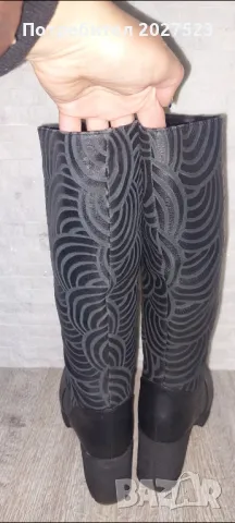 Ботуши естествена кожа 38 номер, снимка 8 - Дамски ботуши - 47992227