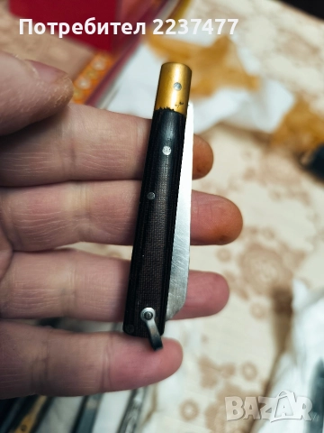 малко старо ножче , снимка 5 - Ножове - 52922035