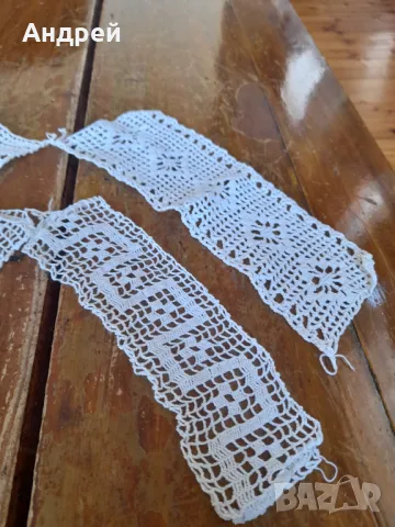 Стара дантела #23, снимка 3 - Антикварни и старинни предмети - 50130920
