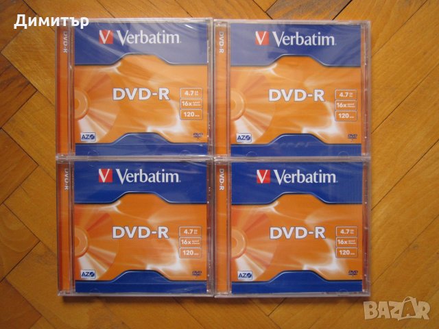 Verbatim DVD-R, снимка 1 - Ученически пособия, канцеларски материали - 26743709