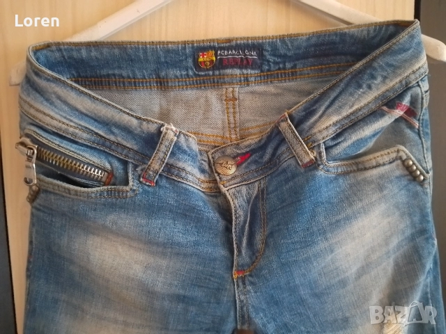 💙FCB Replay 💙Дамски дънки, снимка 12 - Дънки - 48162112