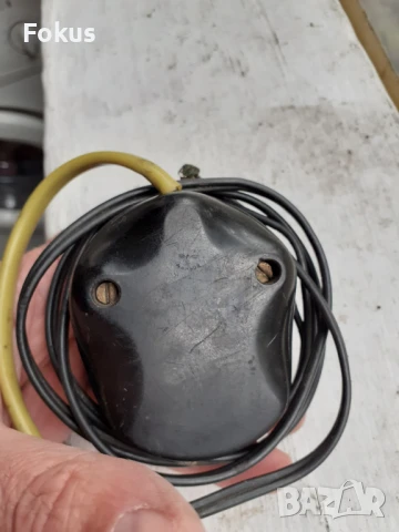 Стара немска нациска трупка,радио, радиостанция WW2 бакелит, снимка 3 - Антикварни и старинни предмети - 51066327