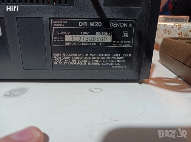 denon dr-m20, снимка 5 - Декове - 52464967
