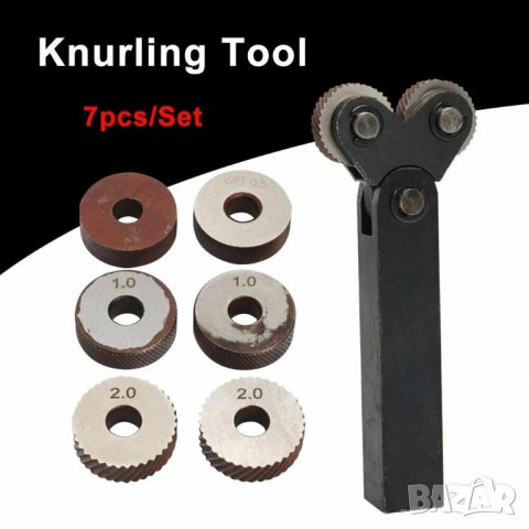 Стругарски инструменти за накатка на метал - комплект, снимка 2 - Други инструменти - 33500294