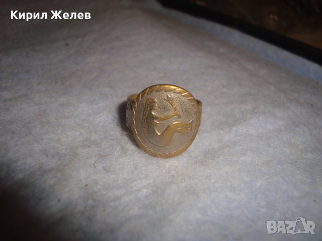 ЕРОТИЧЕН СТАРИНЕН БРОНЗОВ ОРНАМЕНТИРАН ПРЪСТЕН ПОСРЕБРЕН МАЙСТОРСКИ УЛТРА РЯДЪК за КОЛЕКЦИЯ 29138, снимка 11 - Антикварни и старинни предмети - 37513315