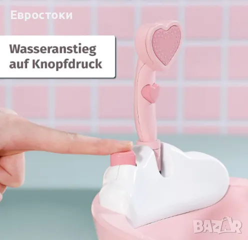 Интерактивна вана за кукли Baby Annabell Zapf Creation, снимка 4 - Кукли - 47781144