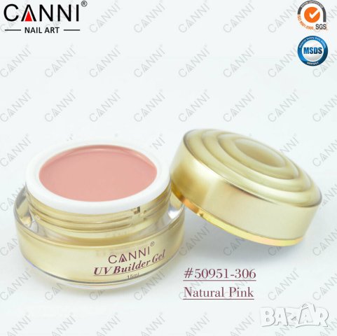  CANNI Професионален изграждащ Uv/Led гел, снимка 3 - Продукти за маникюр - 21630245