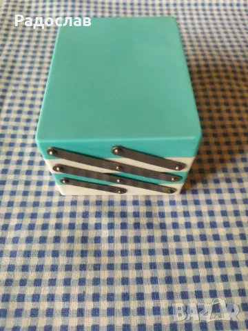 стара сгъваема кутия Бакелиткооп, снимка 5 - Декорация за дома - 50043992