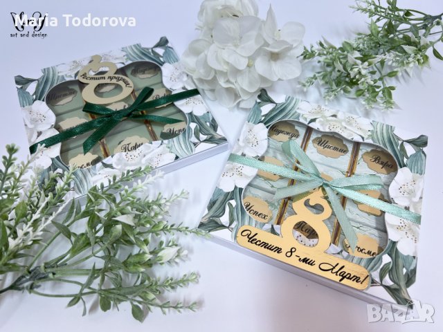 Бонбониера за 8-ми Март, снимка 12 - Подаръци за жени - 39731263
