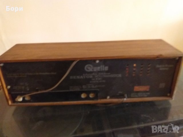 Радио SENATOR W302  1970г., снимка 5 - Радиокасетофони, транзистори - 26877623