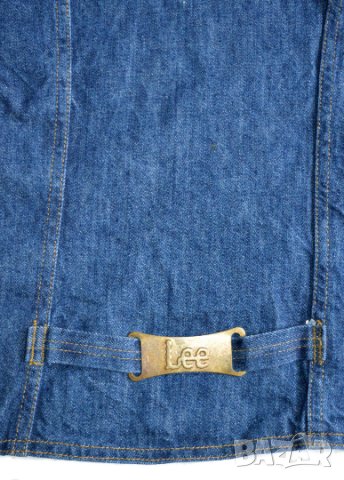 Lee дамски дънков елек 100% памук Made in UK, снимка 4 - Елеци - 33338409