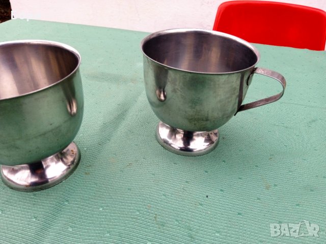 Канчета/чаши неръждавейка български БДС, снимка 4 - Други - 35384189