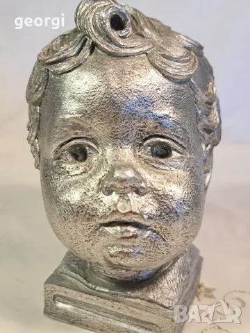 статуетка на детска глава 24/2, снимка 4 - Декорация за дома - 49418356