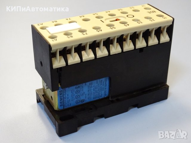 контролно реле Siemens 3TJ1110-OAMO control relay 220V, снимка 2 - Резервни части за машини - 39383069
