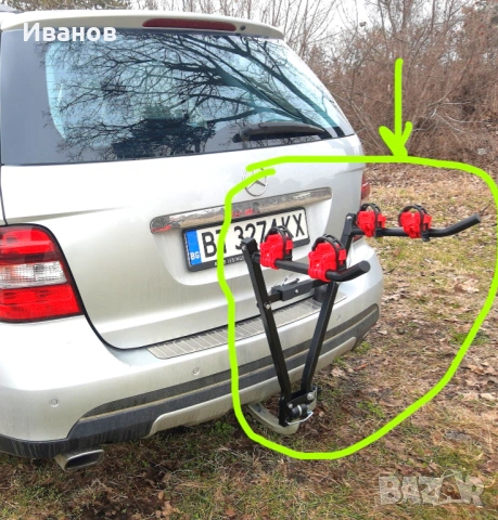 Стойка за 2бр. колело велосипед