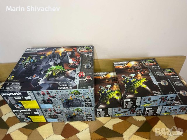 Playmobil Dino Rise - Скалата на Дино + Сайчания: Нашествие на робот, снимка 8 - Конструктори - 43880738