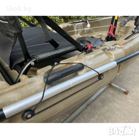 Каяк SCORPIO DUO PEDAL FLAP MODULAR - 2.76 метра - Едноместен – Sit-on-top, снимка 3 - Водни спортове - 49236618