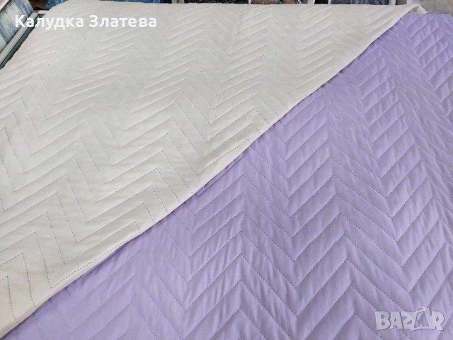 Двулицеви капитонирани шалтета в Покривки за легло в гр. Бургас ...