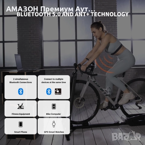 COOSPO H9Z монитор за сърдечен ритъм/Bluetooth 5.0 ANT+/зареждаем/нагръдник/Strava/WahooFitness, снимка 5 - Друга електроника - 52414818