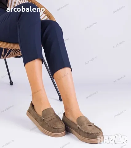 Дамски мокасини от еко велур Sevilia, 4цвята , снимка 16 - Дамски ежедневни обувки - 48951997