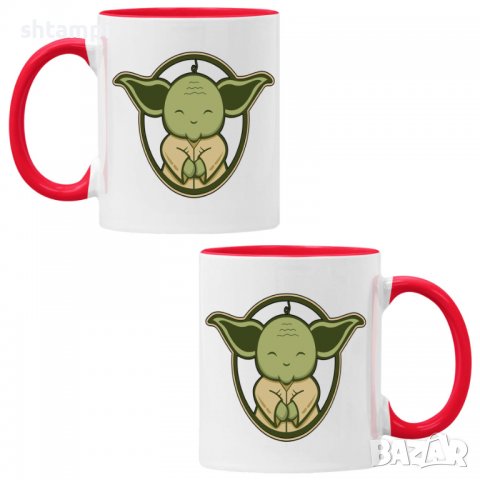 Чаша Star Wars Yoda 1,,Керамична Чаша, Кафе Чай, Игра,Изненада,Подарък,Повод,Празник,Рожден Ден, снимка 5 - Чаши - 38481698
