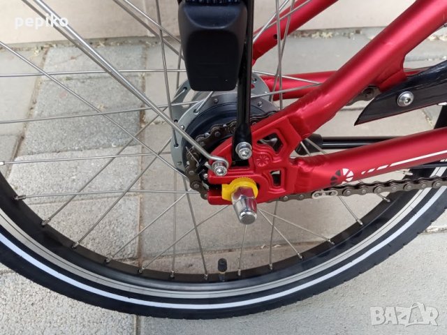 Продавам колела внос от Германия оригинален  алуминиев тройносгъваем велосипед DAHON със 7 скорости, снимка 4 - Велосипеди - 28813834