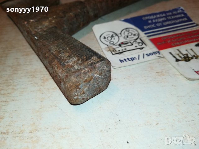 МЕТАЛНА БРАДВА ЧУК С ПЕЧАТ ЩЕМПЕЛ 1401222009, снимка 8 - Антикварни и старинни предмети - 35438725