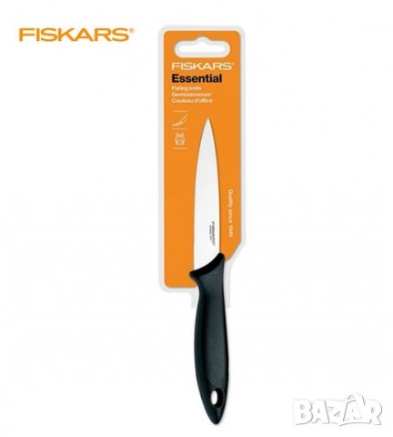 Нож Fiskars Essential, снимка 2 - Прибори за хранене, готвене и сервиране - 28429235
