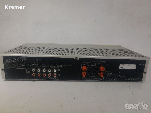Усилвател TECHNICS SU-500, снимка 5 - Ресийвъри, усилватели, смесителни пултове - 39954346