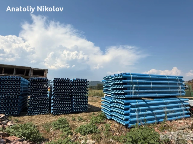 PVC сондажни тръби Ø125 / Ø140 / Ø175 – филтърни и плътни, 4 м, снимка 2 - ВИК - 46925376