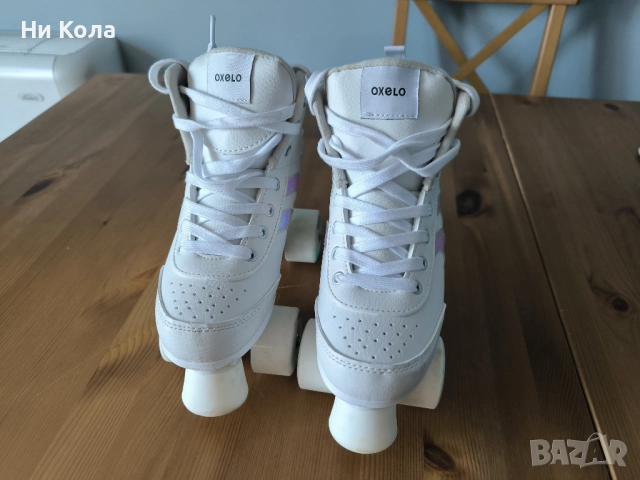 Детски Кънки Декатлон 35 QUAD 100, снимка 2 - Ролери, кънки - 51748773