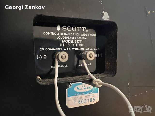 Scott S177, снимка 5 - Тонколони - 43603807