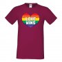Мъжка тениска Love Wins multicolor Прайд,Празник.Повод,Изненада, снимка 3