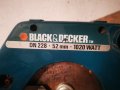Ръчен циркуляр  Black Decken DN 228 1020W / 4000 об./мин. 4.9А Комплект с режещ диск Ф52mm Made in G, снимка 7